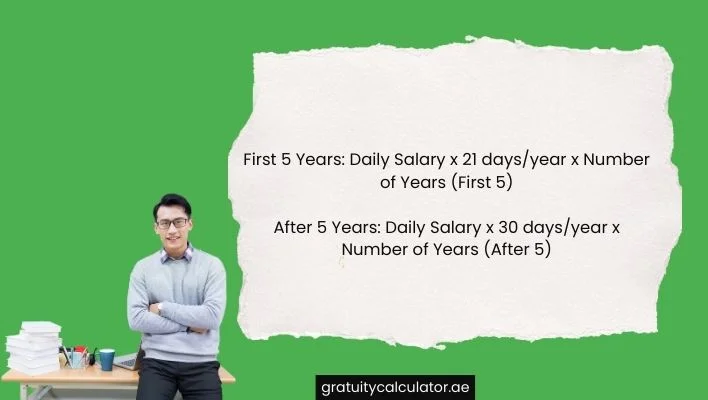 Formula for UAE Gratuity (General)